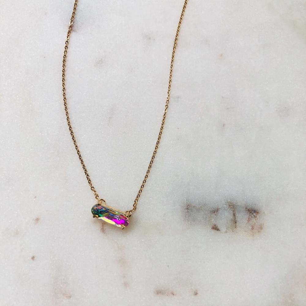 ⭐️LAST ONE⭐️ Armora’s | Iridescent Necklace - Picture 4 of 7